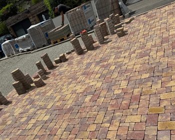 terrasse pav&eacute;s Scherwiller